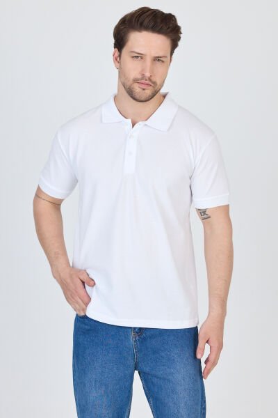 PAMUKLU POLO TSHİRT